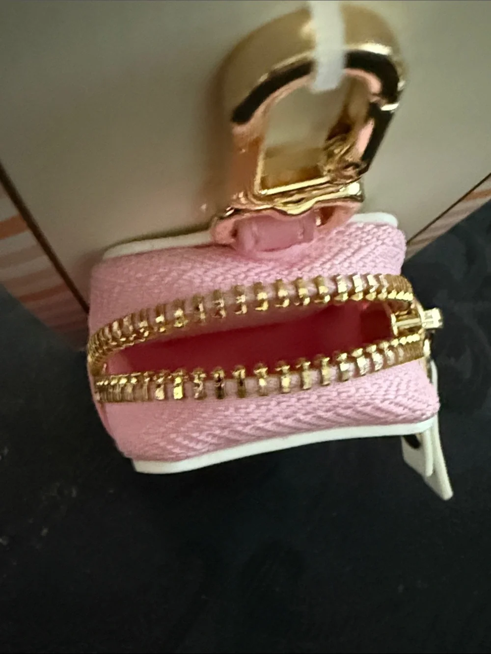 Piper K Mahjong / Peacock Bag Charm and Key Chain featuring zipper pouch